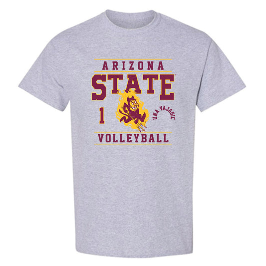 Arizona State - NCAA Women's Volleyball : Una Vajagic - Classic Fashion Shersey T-Shirt-0