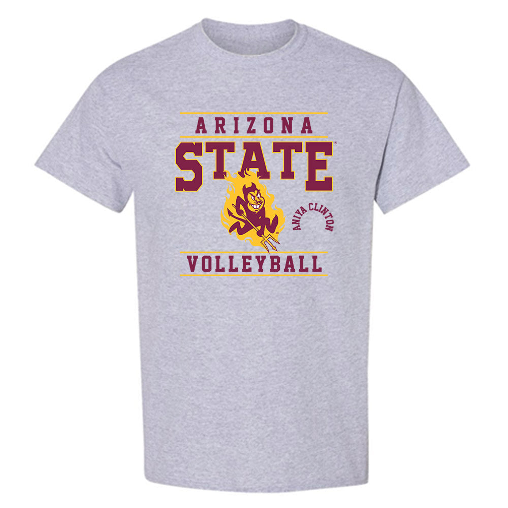 Arizona State - NCAA Women's Volleyball : Aniya Clinton - Classic Fashion Shersey T-Shirt-0