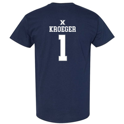 Xavier - NCAA Women's Volleyball : Sadie Kroeger - Replica Shersey T-Shirt-1