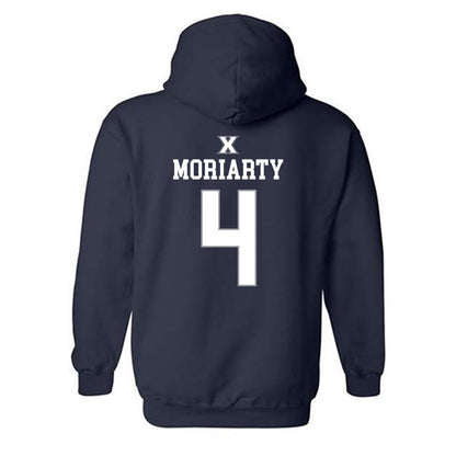 Xavier - NCAA Women's Volleyball : Charlotte Moriarty - Replica Shersey Hooded Sweatshirt