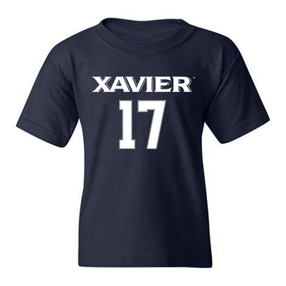 Xavier - NCAA Women's Volleyball : Gabby Semona - Replica Shersey Youth T-Shirt-0