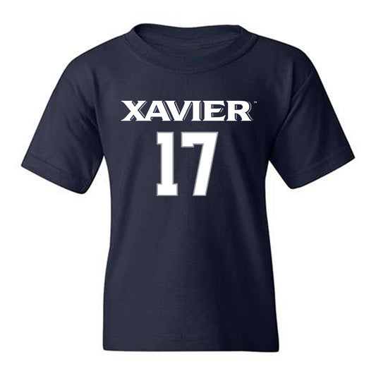 Xavier - NCAA Women's Volleyball : Gabby Semona - Replica Shersey Youth T-Shirt-0