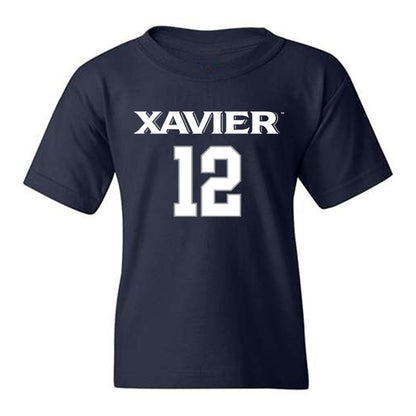 Xavier - NCAA Women's Volleyball : McKinley Boehm - Replica Shersey Youth T-Shirt-0