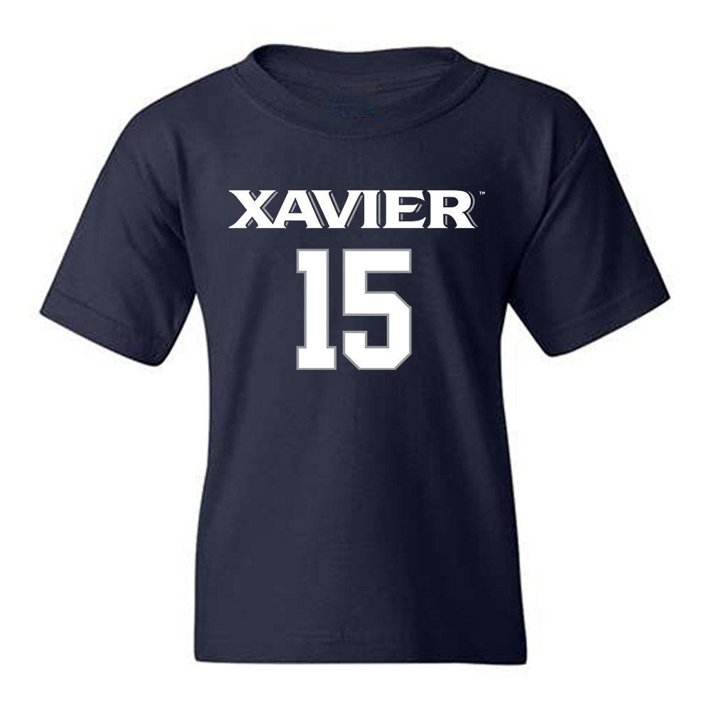 Xavier - NCAA Women's Volleyball : Ava Tilden - Replica Shersey Youth T-Shirt-0