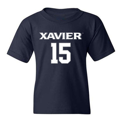 Xavier - NCAA Women's Volleyball : Ava Tilden - Replica Shersey Youth T-Shirt-0