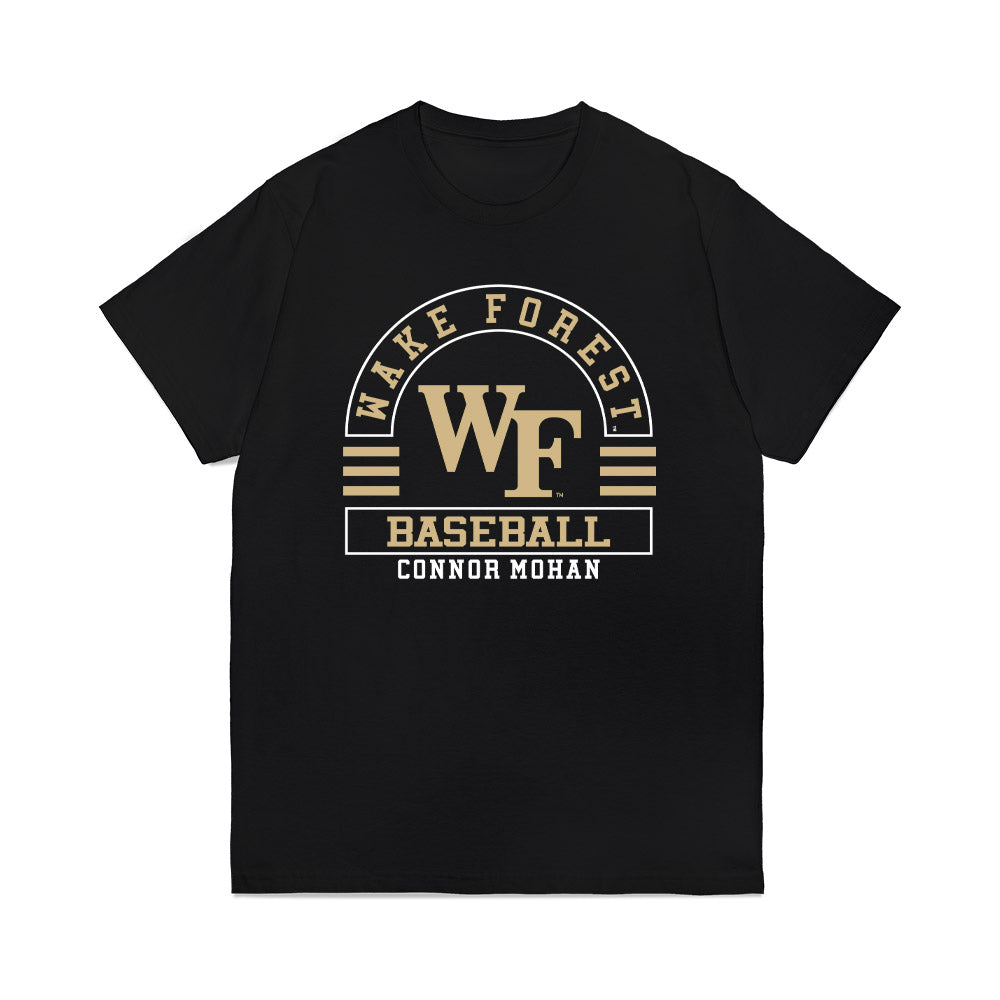 Wake Forest - NCAA Baseball : Connor Mohan - Classic Fashion Shersey T-Shirt-0