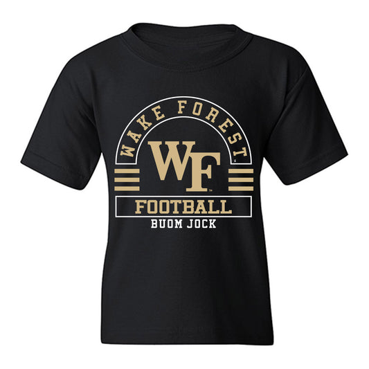 Wake Forest - NCAA Football : Buom Jock - Classic Fashion Shersey Youth T-Shirt-0