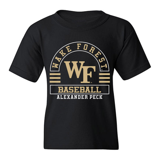 Wake Forest - NCAA Baseball : Alexander Peck - Classic Fashion Shersey Youth T-Shirt-0