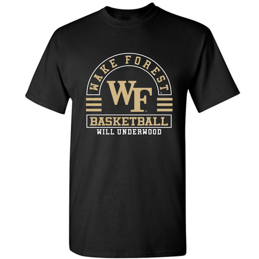 Wake Forest - NCAA Men's Basketball : Will Underwood - Classic Fashion Shersey T-Shirt-0