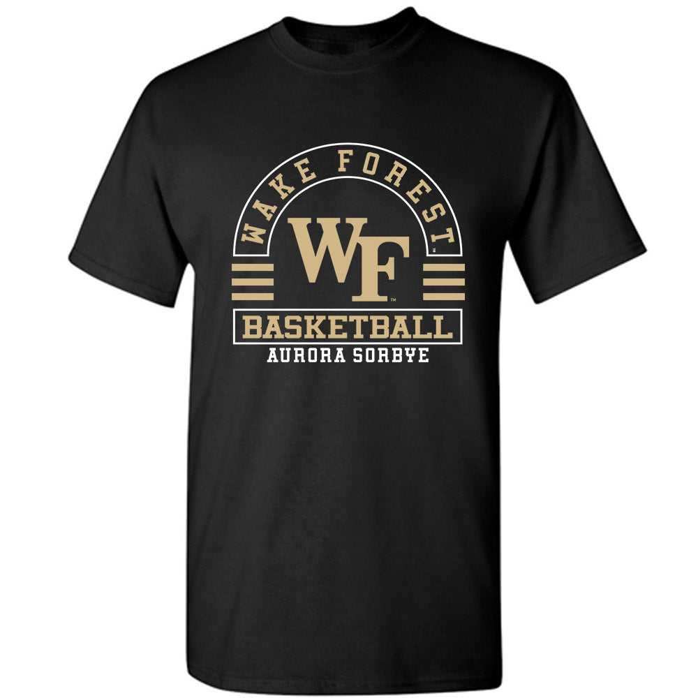 Wake Forest - NCAA Women's Basketball : Aurora Sorbye - Classic Fashion Shersey T-Shirt-0