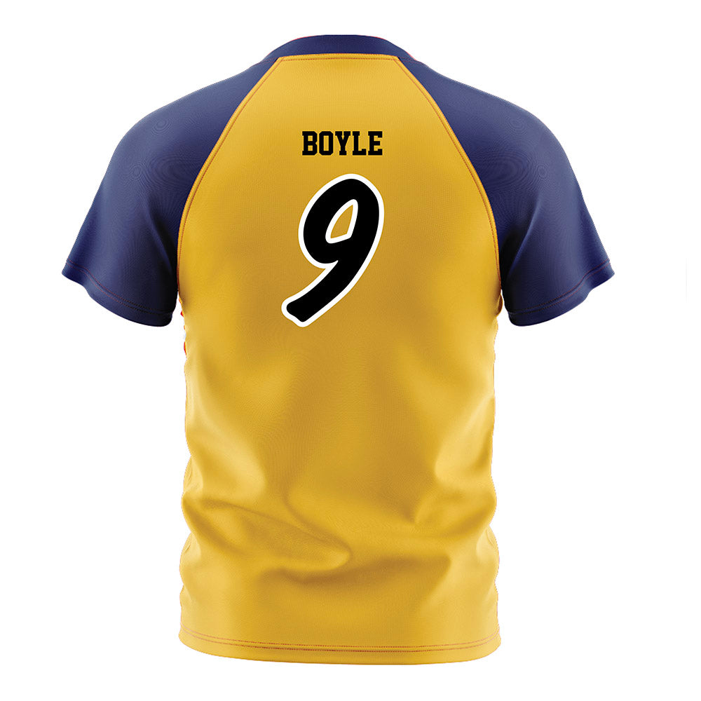 Marquette - NCAA Women's Soccer : Aislinn Boyle - Gold Soccer Jersey-1