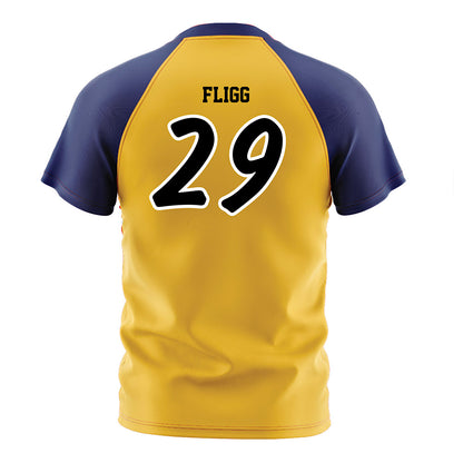 Marquette - NCAA Women's Soccer : Mary Fligg - Gold Soccer Jersey-1