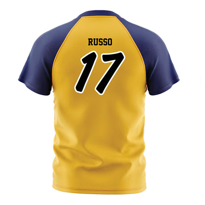 Marquette - NCAA Women's Soccer : Allessandra Russo - Gold Soccer Jersey-1