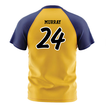 Marquette - NCAA Women's Soccer : Megan Murray - Gold Soccer Jersey-1