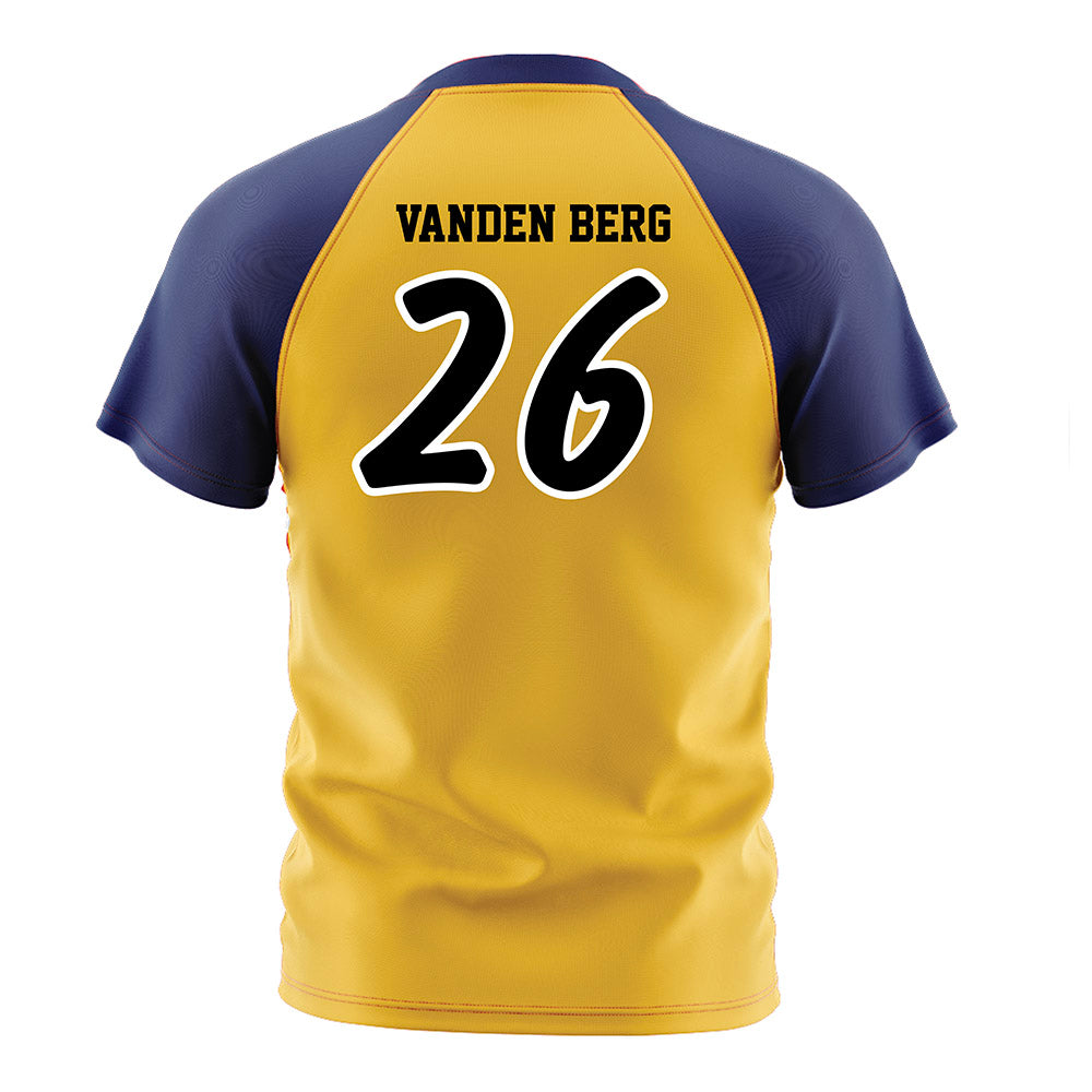 Marquette - NCAA Women's Soccer : Kate Vanden Berg - Gold Soccer Jersey-1