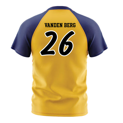 Marquette - NCAA Women's Soccer : Kate Vanden Berg - Gold Soccer Jersey-1