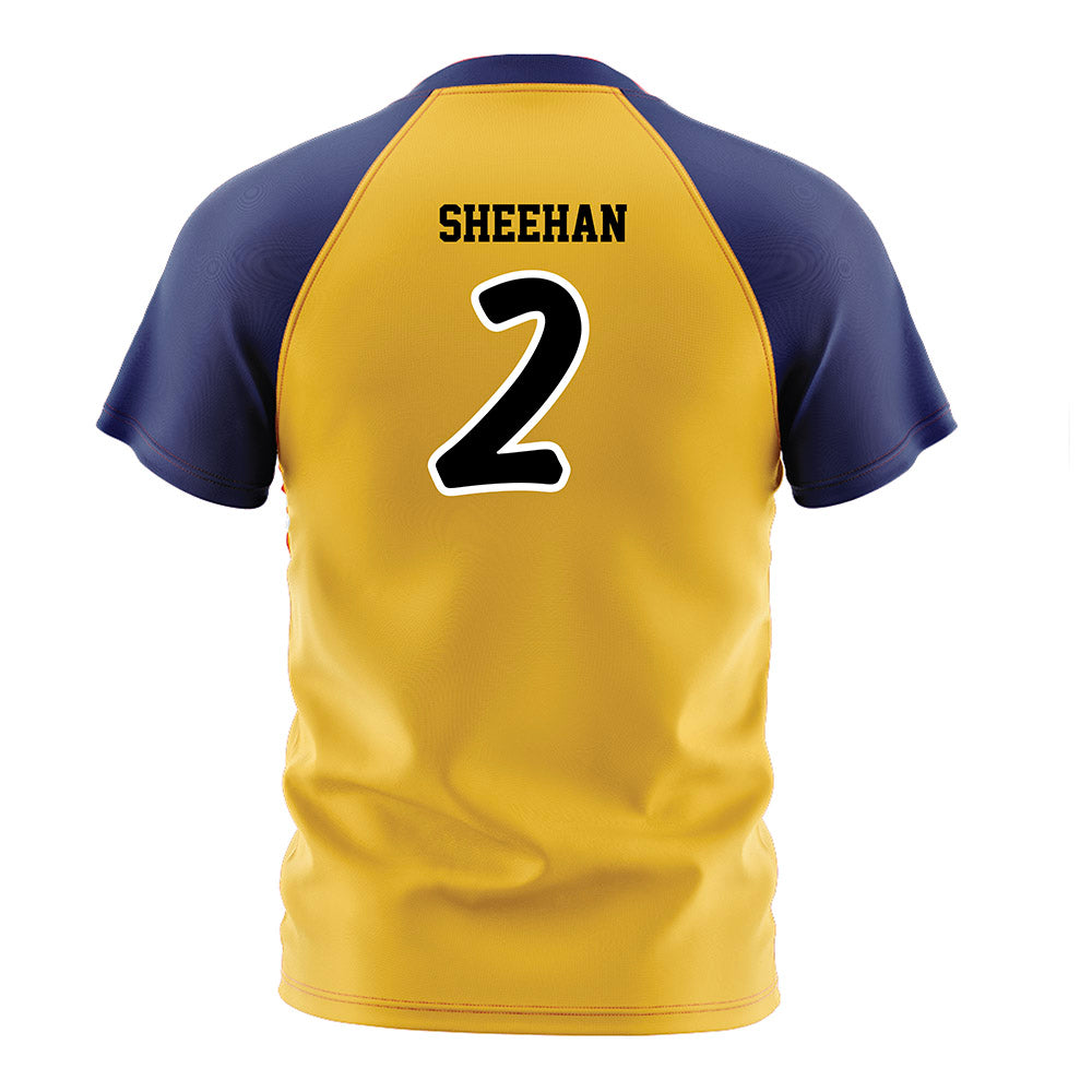 Marquette - NCAA Women's Soccer : Kaylie Sheehan - Gold Soccer Jersey-1