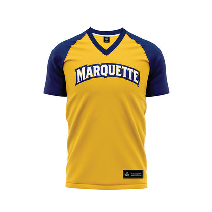 Marquette - NCAA Women's Soccer : Ava Shaw - Gold Soccer Jersey-0