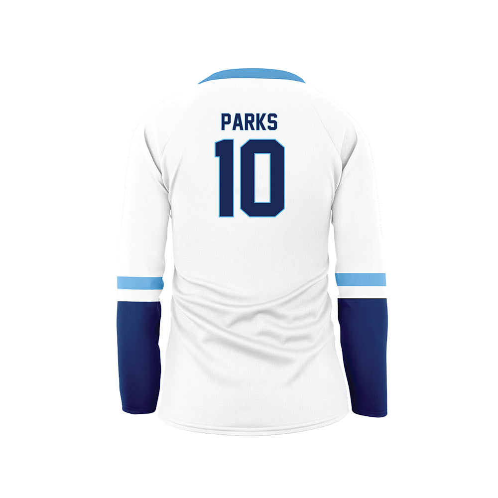 Marquette - NCAA Women's Volleyball : Emma Parks - White Volleyball Jersey-1