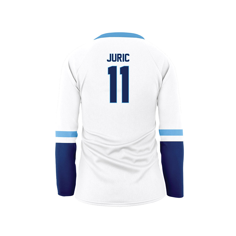 Marquette - NCAA Women's Volleyball : Tani Juric - White Volleyball Jersey-1