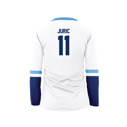 Marquette - NCAA Women's Volleyball : Tani Juric - White Volleyball Jersey-1