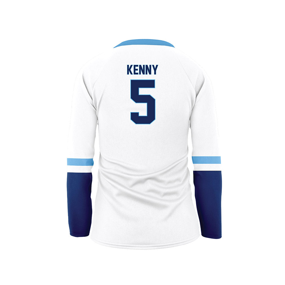 Marquette - NCAA Women's Volleyball : Calli Kenny - White Volleyball Jersey-1