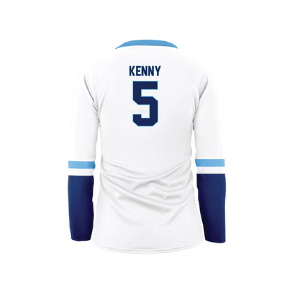 Marquette - NCAA Women's Volleyball : Calli Kenny - White Volleyball Jersey-1