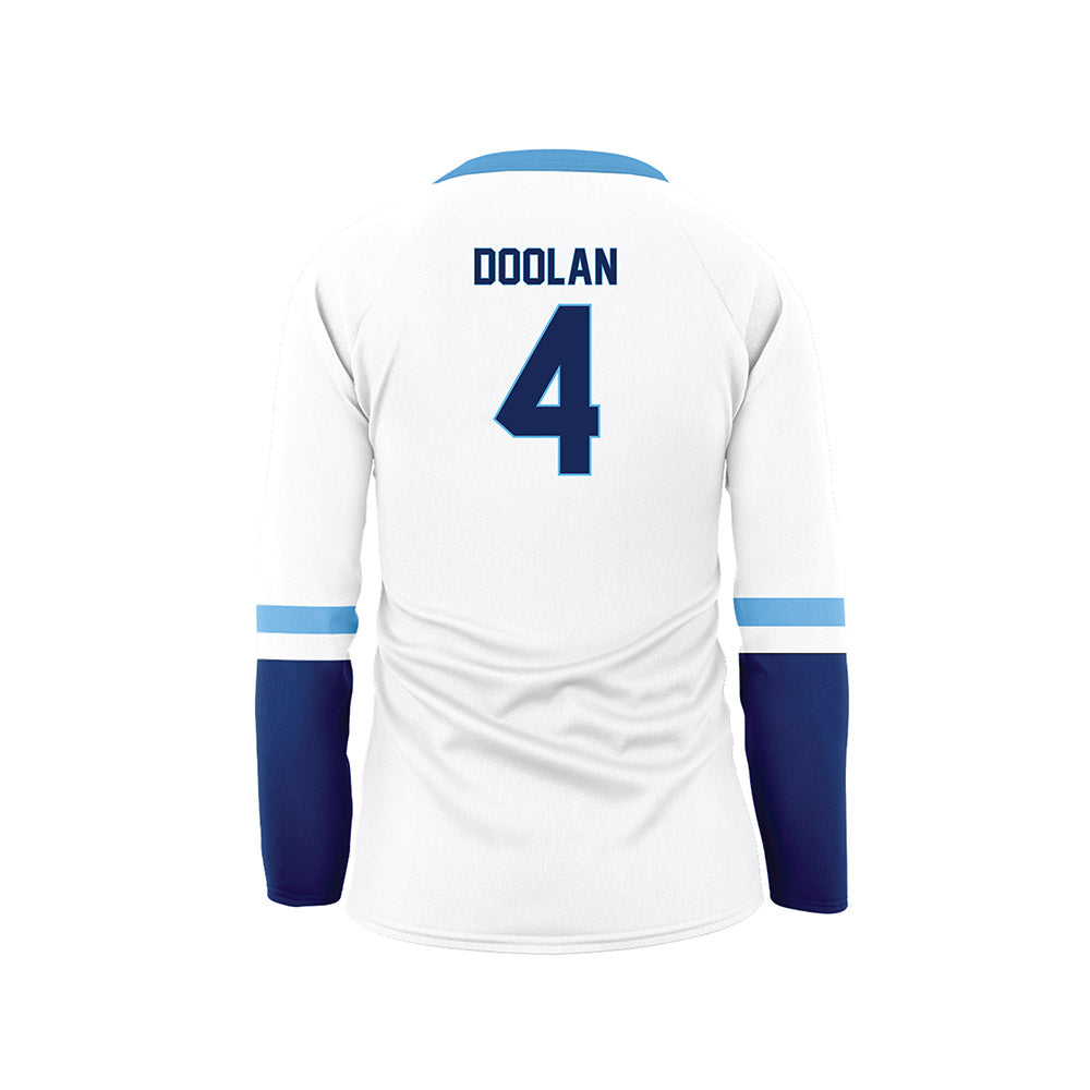 Marquette - NCAA Women's Volleyball : Caydence Doolan - White Volleyball Jersey-1