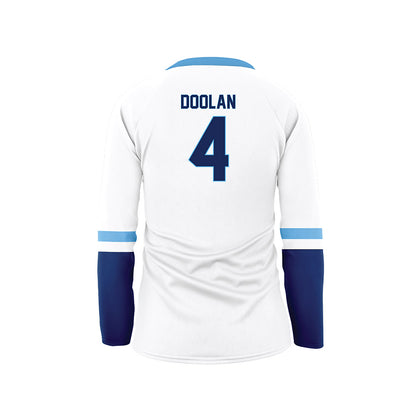 Marquette - NCAA Women's Volleyball : Caydence Doolan - White Volleyball Jersey-1