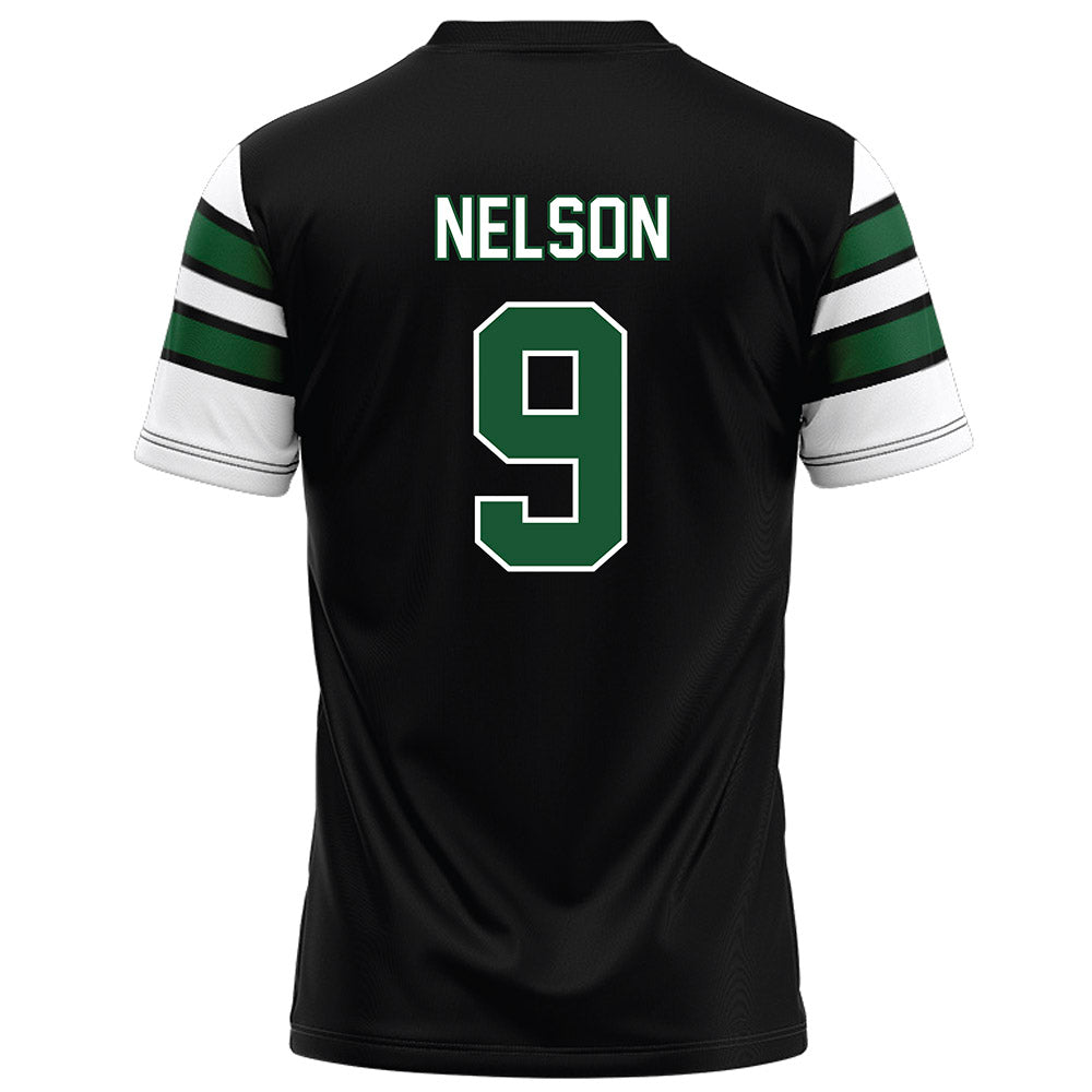 UAB - NCAA Football : Noah Nelson - Black Football Jersey-1