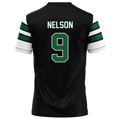 UAB - NCAA Football : Noah Nelson - Black Football Jersey-1