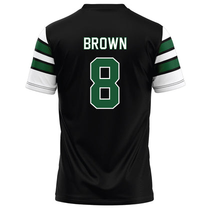 UAB - NCAA Football : Kaleb Brown - Black Football Jersey-1