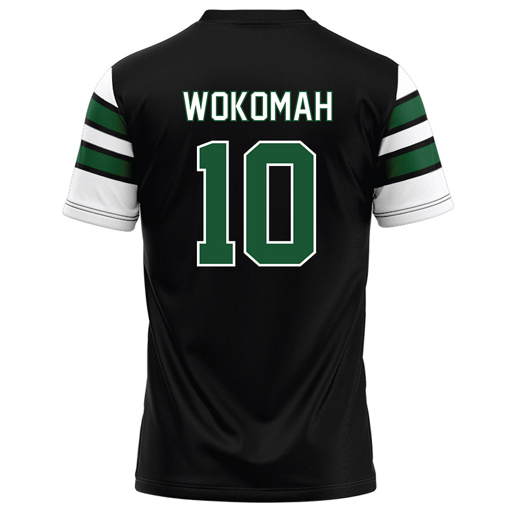UAB - NCAA Football : Kris Wokomah - Black Football Jersey-1