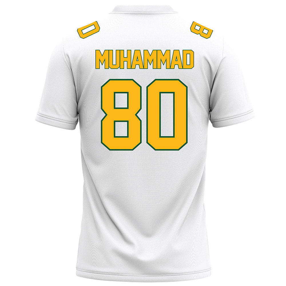 UAB - NCAA Football : Malik Muhammad - White Football Jersey-1