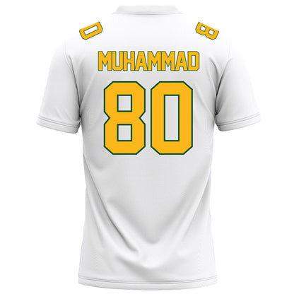 UAB - NCAA Football : Malik Muhammad - White Football Jersey-1