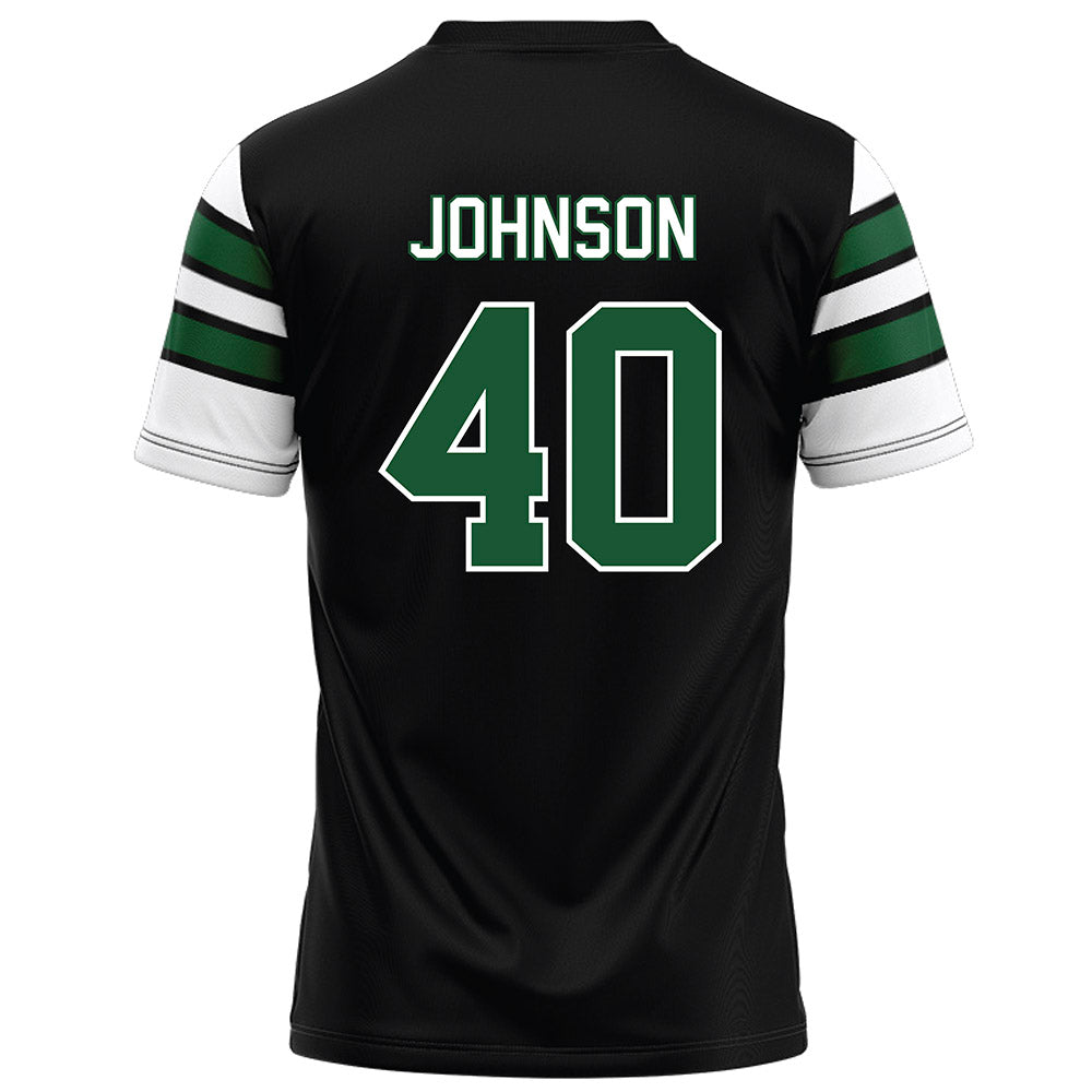 UAB - NCAA Football : Brayden Johnson - Black Football Jersey-1