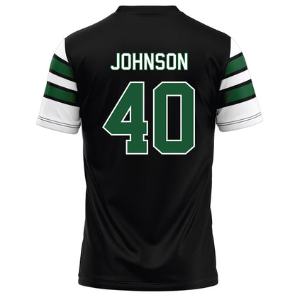 UAB - NCAA Football : Brayden Johnson - Black Football Jersey-1
