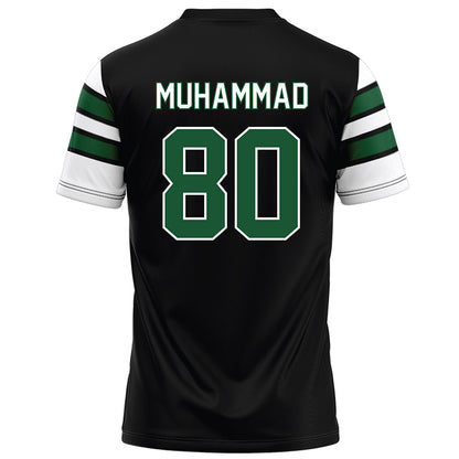 UAB - NCAA Football : Malik Muhammad - Black Football Jersey-1