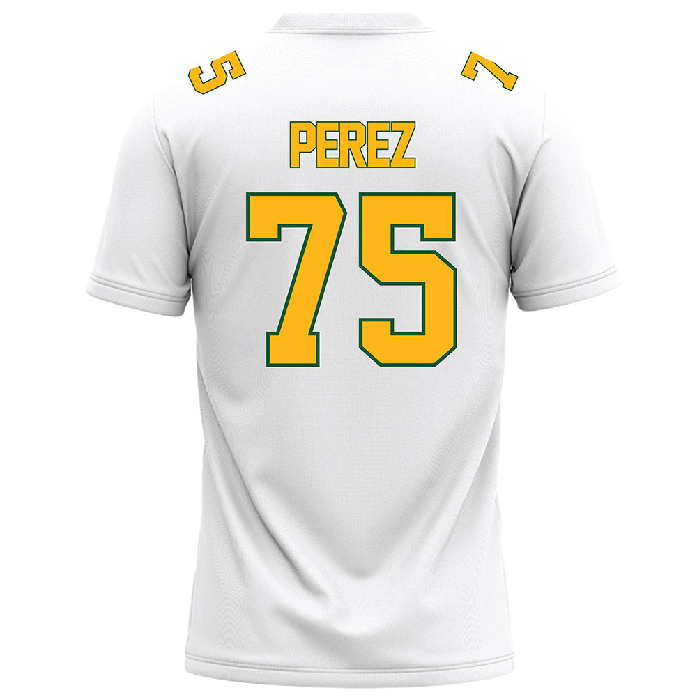 UAB - NCAA Football : Calib Perez - White Football Jersey-1