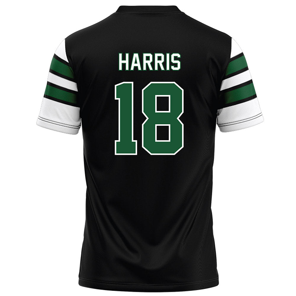 UAB - NCAA Football : Daniel Harris - Black Football Jersey-1