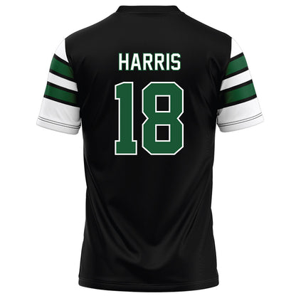 UAB - NCAA Football : Daniel Harris - Black Football Jersey-1