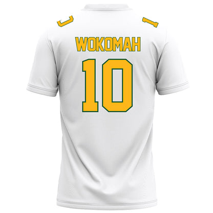 UAB - NCAA Football : Kris Wokomah - White Football Jersey-1