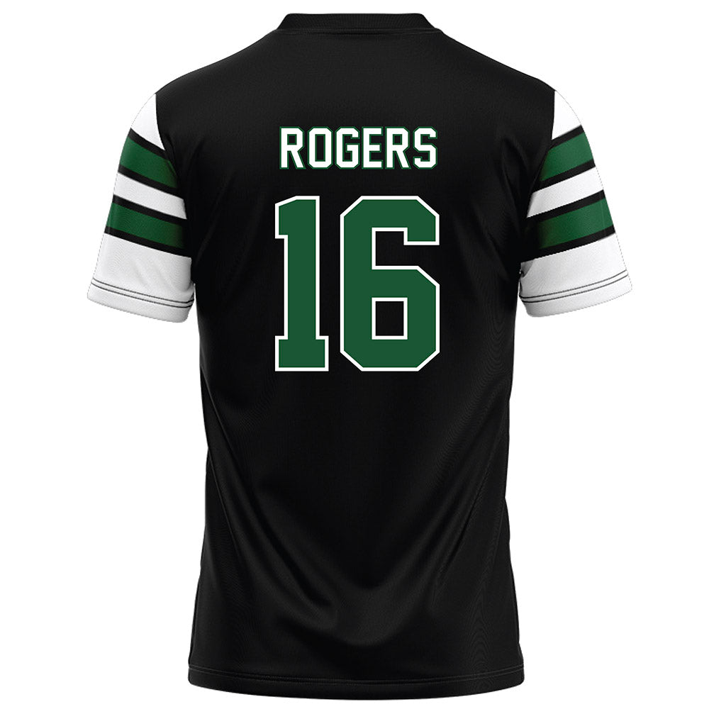UAB - NCAA Football : Nate Rogers - Black Football Jersey-1