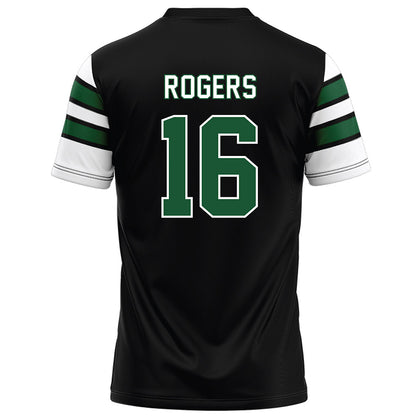 UAB - NCAA Football : Nate Rogers - Black Football Jersey-1