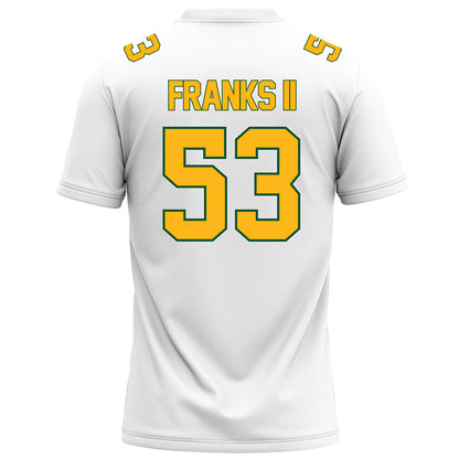 UAB - NCAA Football : Baron Franks II - White Football Jersey-1