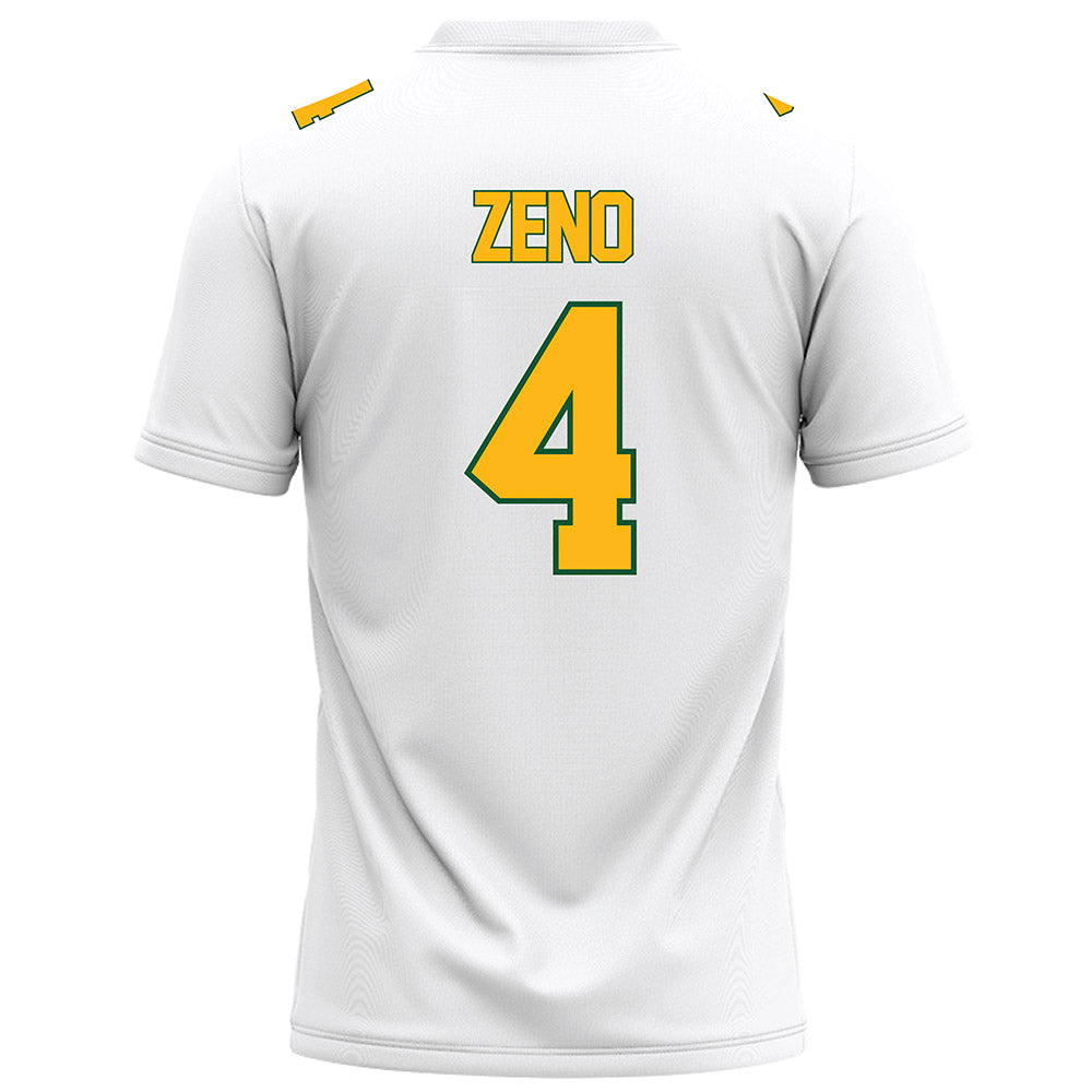 UAB - NCAA Football : Jacob Zeno - White Football Jersey-1