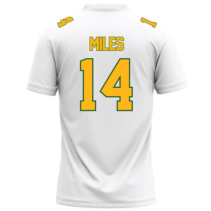 UAB - NCAA Football : Trey Miles - White Football Jersey-1
