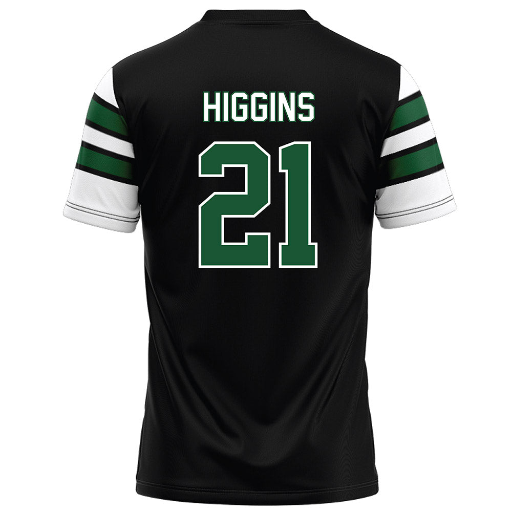 UAB - NCAA Football : Hudson Higgins - Black Football Jersey-1