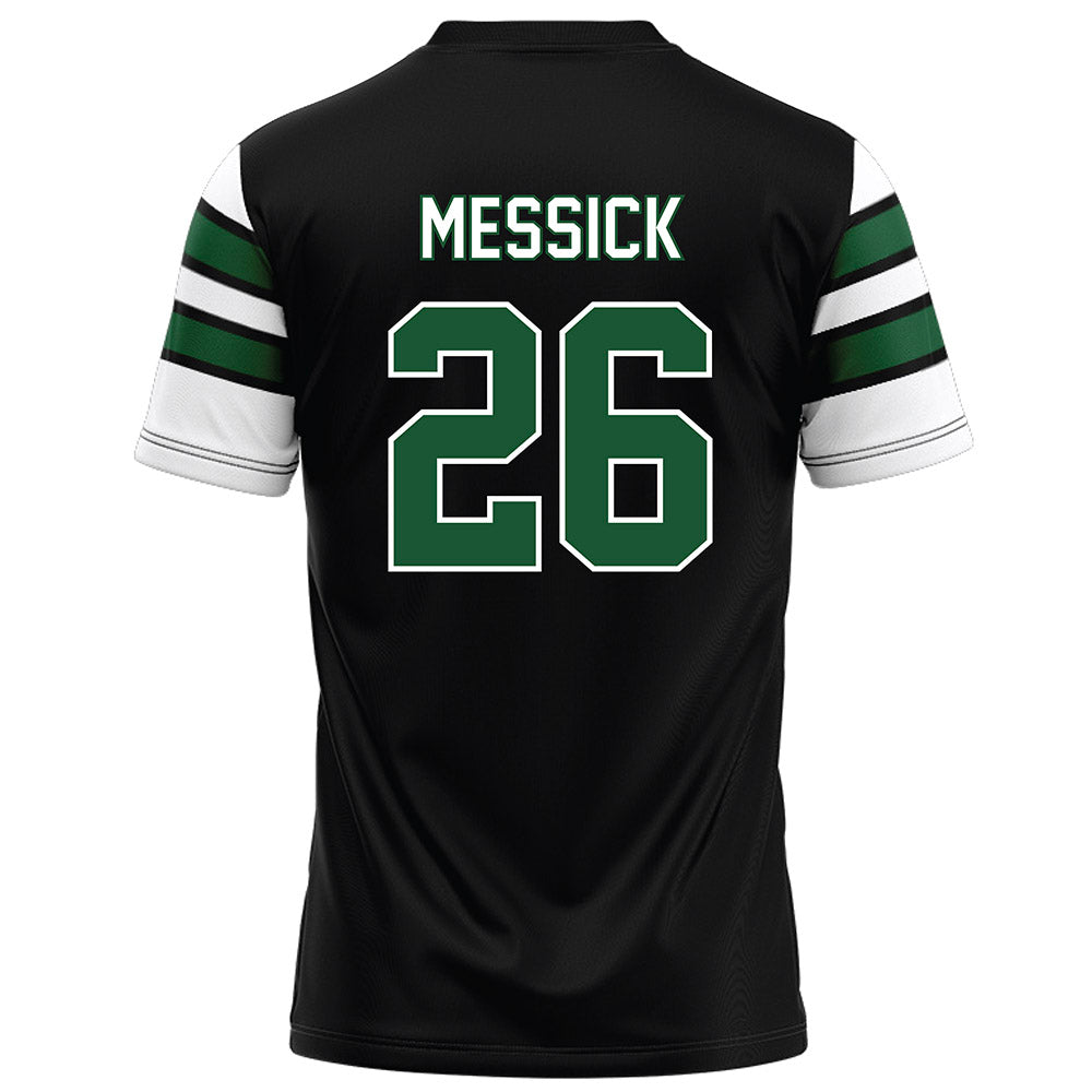 UAB - NCAA Football : Gage Messick - Black Football Jersey-1