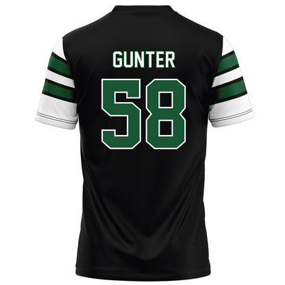 UAB - NCAA Football : Ryan Gunter - Black Football Jersey-1